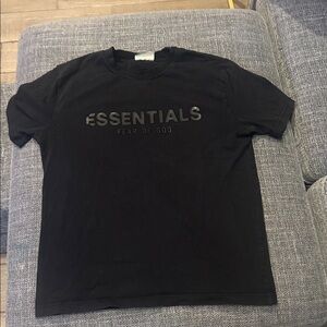 Fear of God Essentials Charcoal Tee
